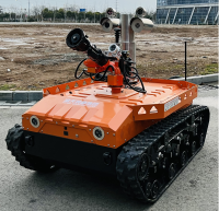 防爆消防滅火偵察機器人 （中型，第10代，360度云臺版本）