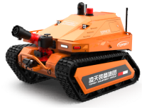 消防滅火機器人 （第2代，油動液壓、150進口消防水炮）